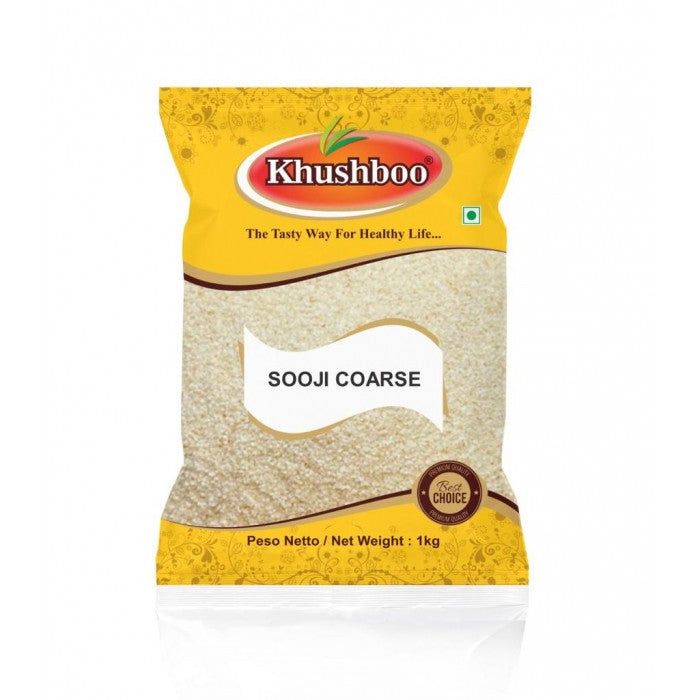 Khushboo Semolina Coarse (Sooji) 1kg by Khushboo